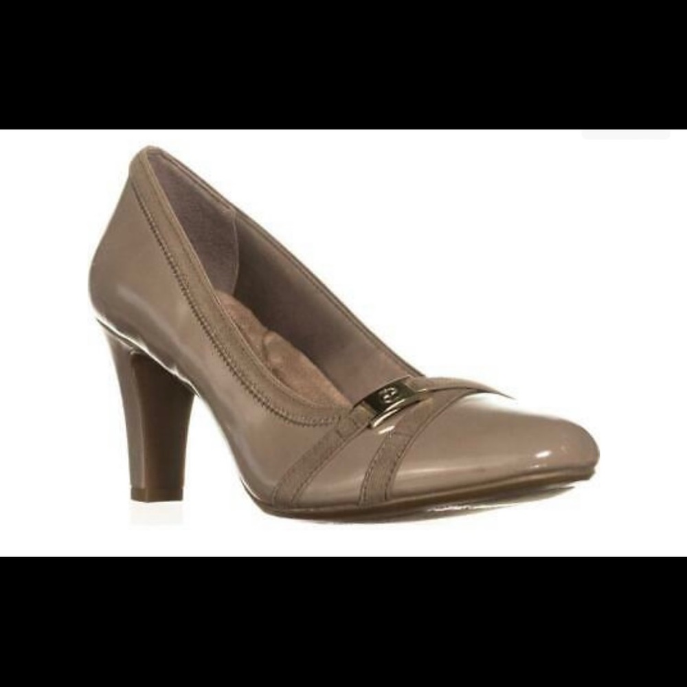 Giani Bernini Vollett Pumps, Dark Taupe, Size 10